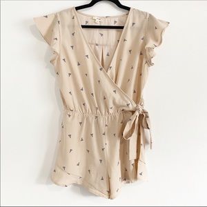 Anthropologie E Hanger M Sailboat Romper